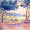 Henri-Edmond Cross - Pines Along the Shore Variante 1