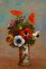 Odilon Redon - Still Life with Anemones Variante 3