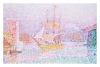 Paul Signac - The Harbour at Marseilles Variante 1