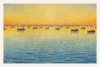 Paul Signac - Setting Sun. Sardine Fishing. Adagio. Opus 221 Variante 3