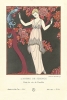 George Barbier - L'Arbre de science / Robe du soir de Doeuillet Variante 1