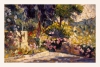Henri-Edmond Cross - The Flowered Terrace Variante 1