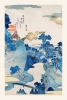 Utagawa Kuniyoshi - Fuji no yukei (An Evening View of Mount Fuji) Variante 4