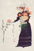 Edward Penfield - Woman picking flowers (1893) Variante 1