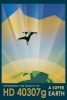 "Superearth" - Visions of the Future Poster Series, Credit: NASA/JPL Variante 1
