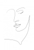 One Line Portrait No. 1 Variante 1