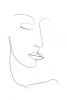 One Line Portrait No. 2 Variante 1