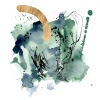 Emerald Abstract No. 1 Variante 1