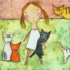 Girls & Pets No. 1 Variante 1