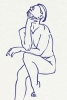 Blue Figure No. 1 Variante 1