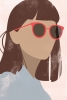 Her Chic Glasses No. 2 Variante 1