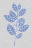 Periwinkle Blue Stems No. 3 Variante 1