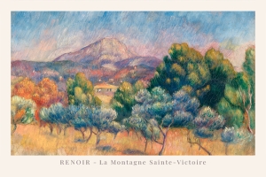 Pierre-Auguste Renoir - La Montagne Sainte-Victoire