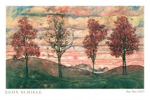 Egon Schiele - Four Trees