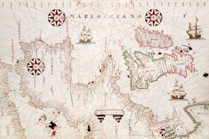 Portolan Atlas of the Mediterranean Sea - Vintage Map Poster (ca. 1590)
