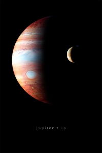 NASA Image of Jupiter & Io