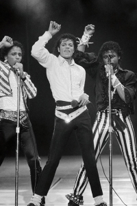 Michael Jackson Comiskey Park Chicago in 1984