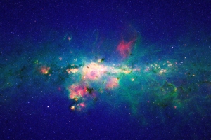 Peony Nebula / Peony Star (WR 102ka) - Image taken by NASA's Spitzer Space Telescope