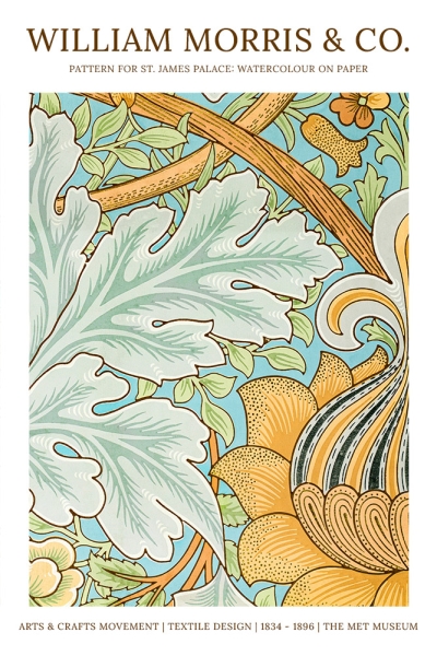 William Morris - St James Variante 1 | 40x60 cm | Premium-Papier