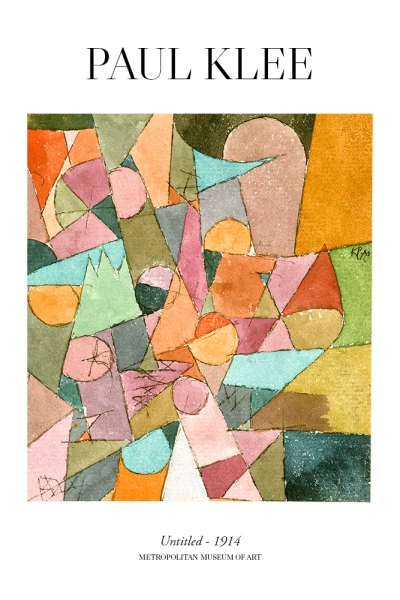Paul Klee - Untitled Variante 1 | 40x60 cm | Premium-Papier