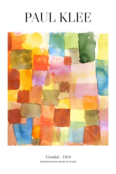 Paul Klee - Untitled Variante 1 | 30x45 cm | Premium-Papier
