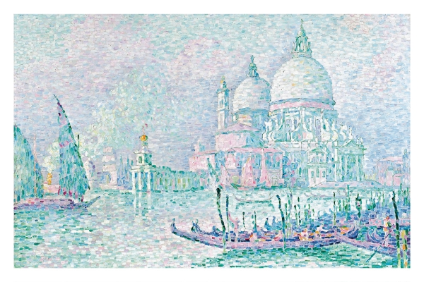 Paul Signac - Venise. la Salute. Vert Variante 3 | 13x18 cm | Premium-Papier