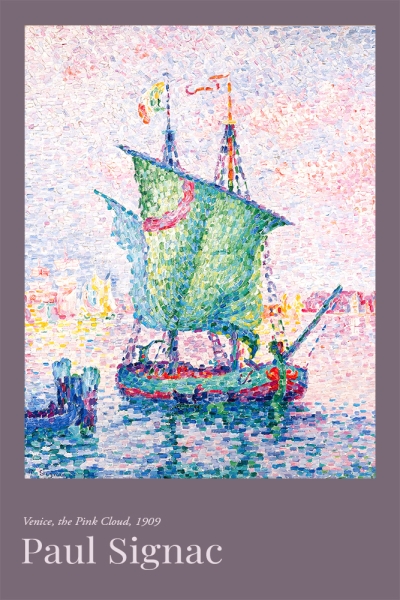 Paul Signac - Venice, The Pink Cloud, 1909 Variante 1 | 40x60 cm | Premium-Papier