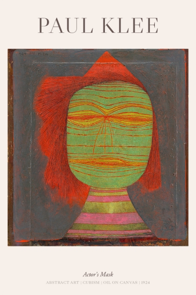 Paul Klee - Actor's Mask 