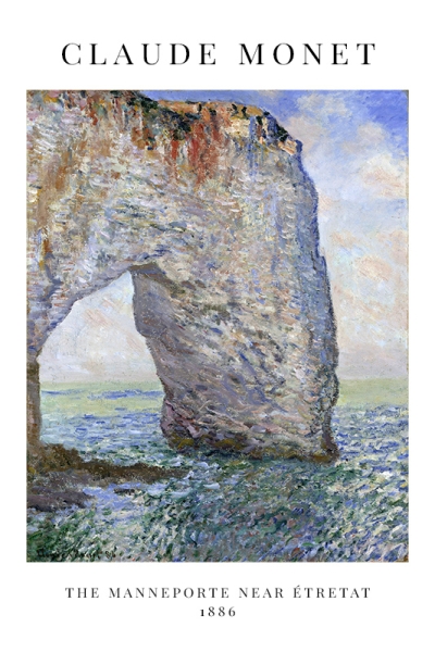 Claude Monet - The Manneporte near Étretat 