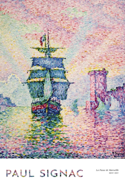 Paul Signac - La Passe de Marseille 