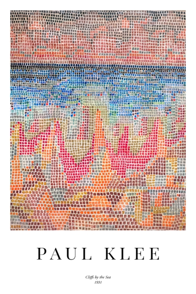 Paul Klee - Cliffs by the Sea Variante 1 | 30x45 cm | Premium-Papier