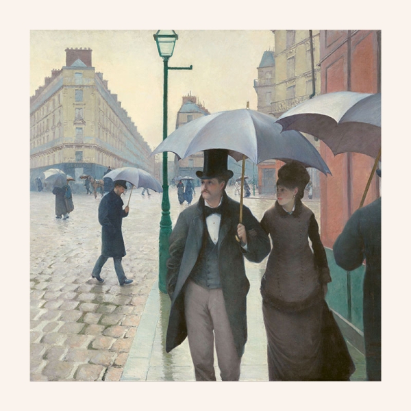 Gustave Caillebotte - Paris Street, Rainy Day 
