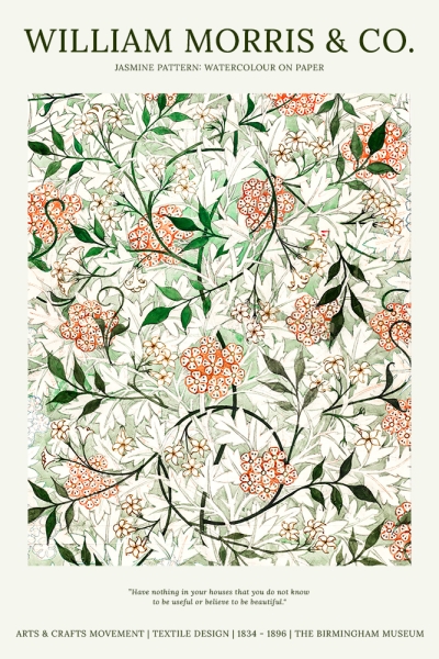 William Morris - Jasmine Pattern 