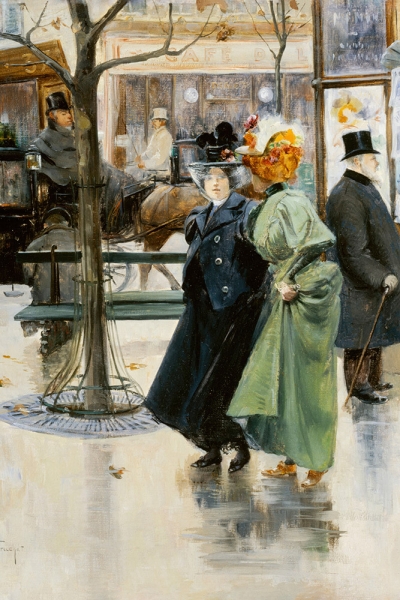 Louis Abel-Truchet - On the Boulevards 