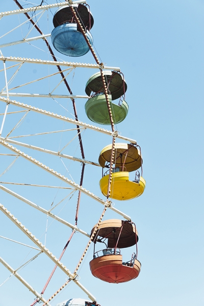 Ferris Wheel Variante 1 | 40x60 cm | Premium-Papier