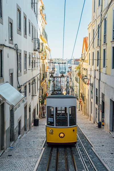Tram in Lisbon 