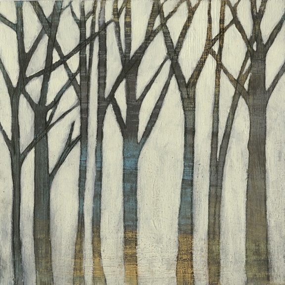 Line of Trees Variante 1 | 60x60 cm | Premium-Papier