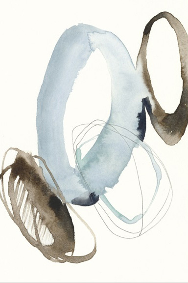 Hazy Circles No. 2 Variante 1 | 40x60 cm | Premium-Papier