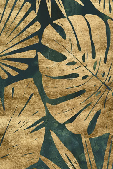 Golden Leafs Variante 1 | 40x60 cm | Premium-Papier