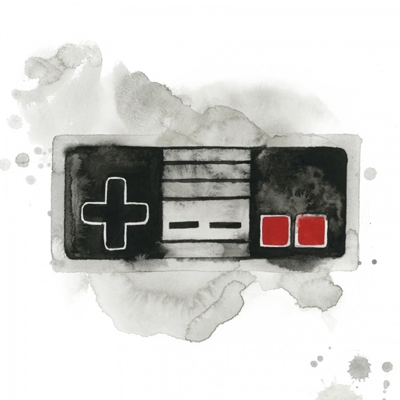 Game Controllers No. 1 Variante 1 | 60x60 cm | Premium-Papier