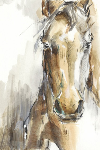Horse Friend No. 1 Variante 1 | 40x60 cm | Premium-Papier