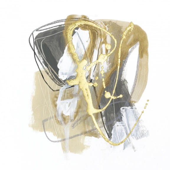 Liquid Metal No. 5 Variante 1 | 40x40 cm | Premium-Papier