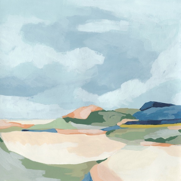 Open Vista No. 2 Variante 1 | 60x60 cm | Premium-Papier