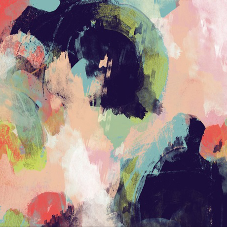 Vibrant Shade No. 1 Variante 1 | 60x60 cm | Premium-Papier