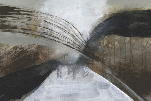 Circulations cloudy Variante 1 | 60x60 cm | Premium-Papier