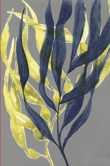 Golden seaweed Variante 1 | 30x45 cm | Premium-Papier