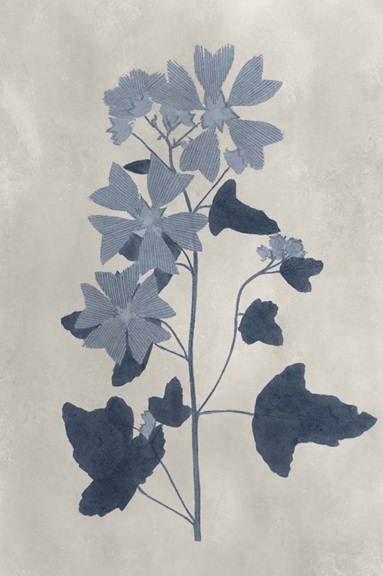 Impress flowers No. 4 Variante 1 | 30x45 cm | Premium-Papier