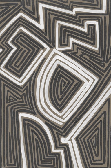 Dark Maze No. 2 Variante 1 | 30x45 cm | Premium-Papier
