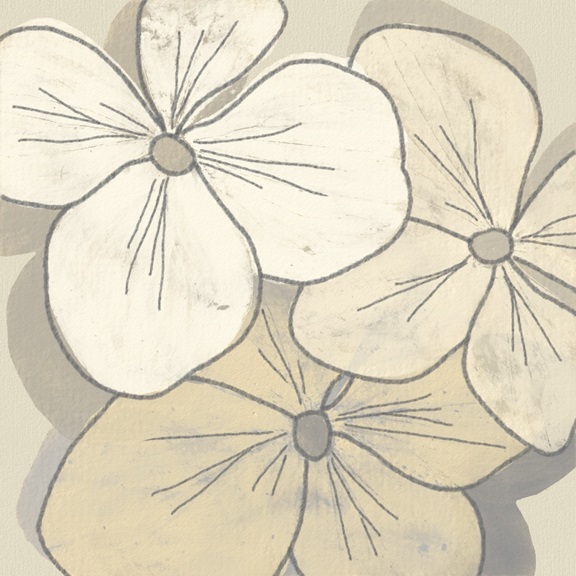 Painted in beige No. 2 Variante 1 | 60x60 cm | Premium-Papier