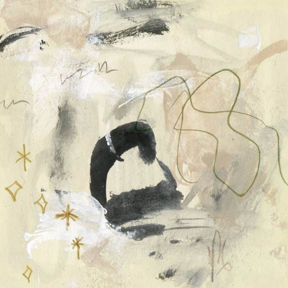 Crisscrossed No. 3 Variante 1 | 60x60 cm | Premium-Papier